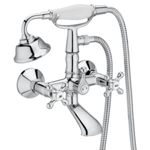 Wall-mounted bath-shower faucet